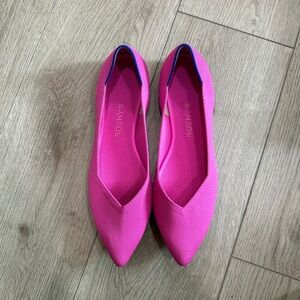 Rothy’s points, dragon fruit, size 10.5